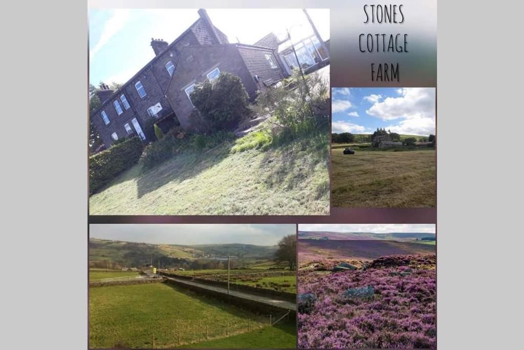 Stones Cottage Farm, Nr Haworth, Family Friendly, Work Friendly, Gaming Barn, Crafting, Free Wifi, Free Parking, Ev Point Oxenhope Extérieur photo